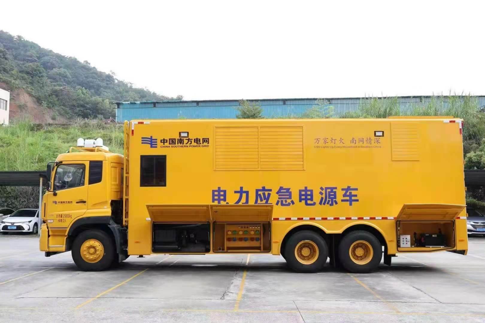 垦利安康大型柴油发电机发电车UPS电源出租租赁